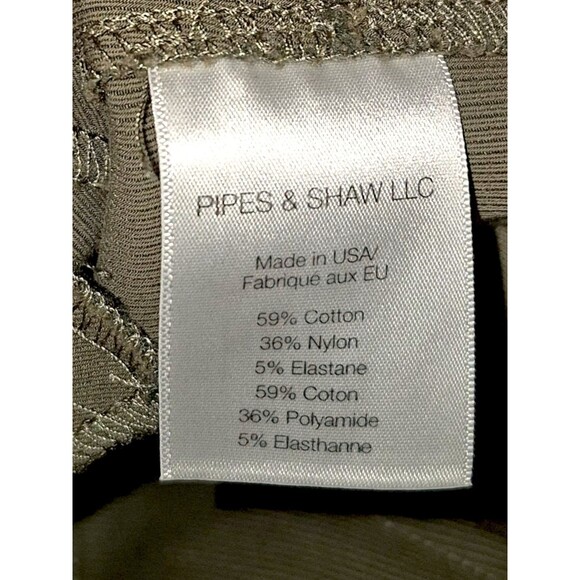 Veronica Beard Blossom Biker Pants, Luxury Core Army Green Size 6 - Picture 3 of 4